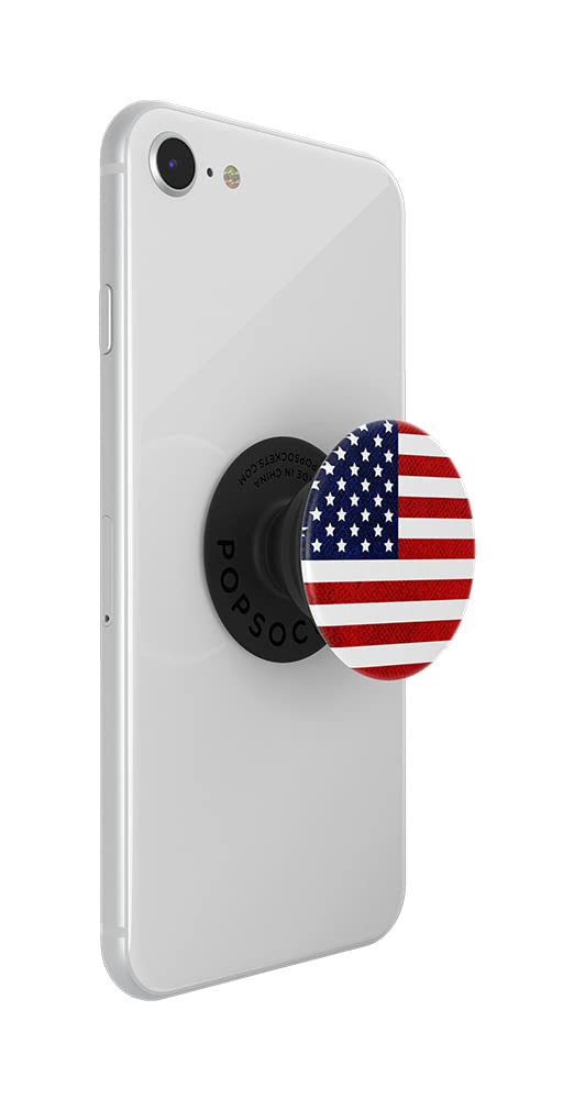 PopSockets Phone Grip with Expanding Kickstand, USA PopGrip - American Flag