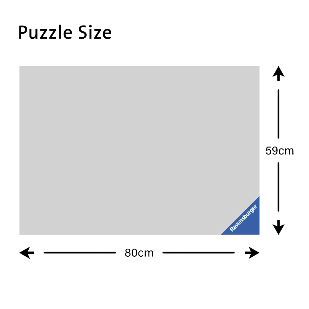 Ravensburger Cozy Kitchen 750 Piece Puzzle - Engaging Jigsaw Challenge | Unique Fit with Softclick Technology | Vibrant, Glare-Free Imagery | Ideal for Adults & Kids | FSC Certified Eco-friendly