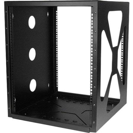 12U Sideways Wallmount Rack for Servers - Side-Mount Server Rack for Easy Access