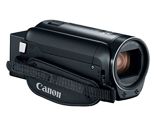 Used Canon VIXIA HF R800 Portable Video Camera Camcorder with Audio Input(Microphone), 3.0-Inch Touch Panel LCD, Digic DV 4 Image Processor, 57x Advanced Zoom, and Full HD CMOS Sensor, Black