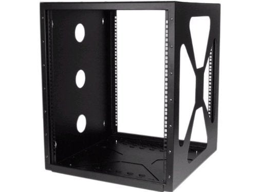 12U Sideways Wallmount Rack for Servers - Side-Mount Server Rack for Easy Access