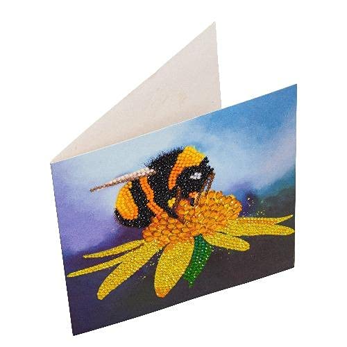 Crystal Art Card Kit: Bumblebee