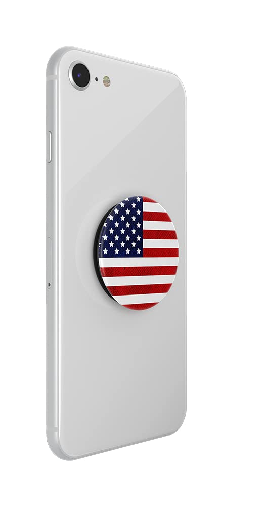 PopSockets Phone Grip with Expanding Kickstand, USA PopGrip - American Flag