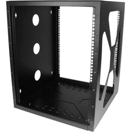 12U Sideways Wallmount Rack for Servers - Side-Mount Server Rack for Easy Access