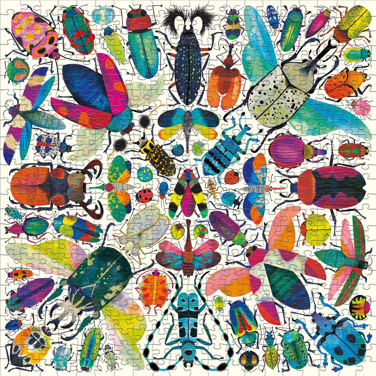 Mudpuppy - Kaleido-Beetles 500 Piece Family Puzzle