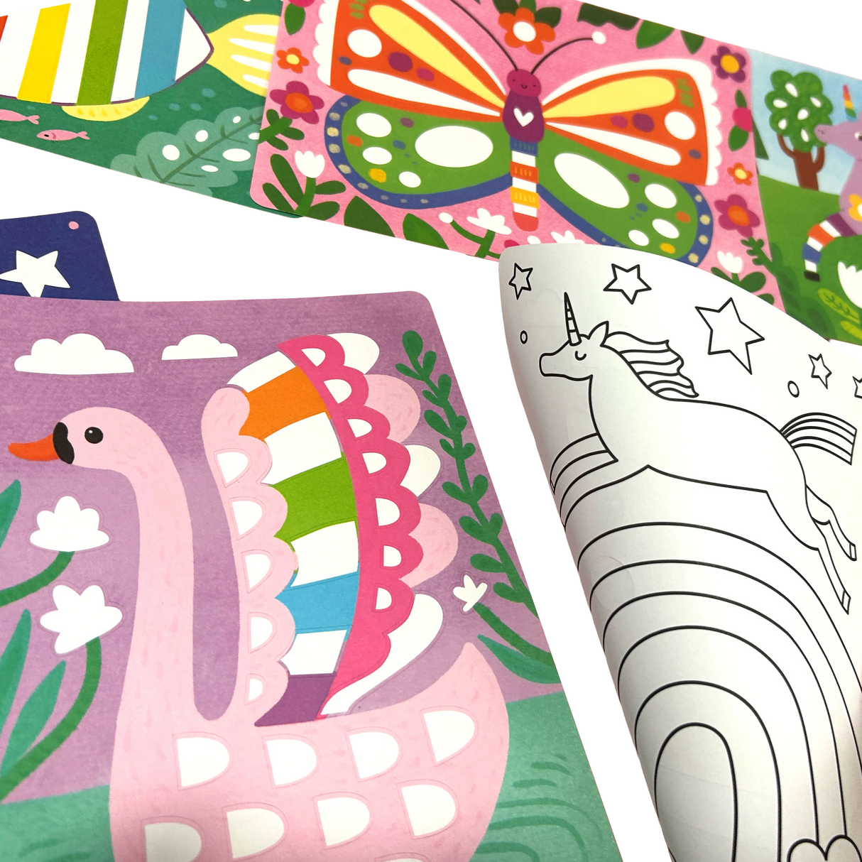 OOLY - Foil-tastic: Foil Art & Coloring Fun - Whimsical World (36 P