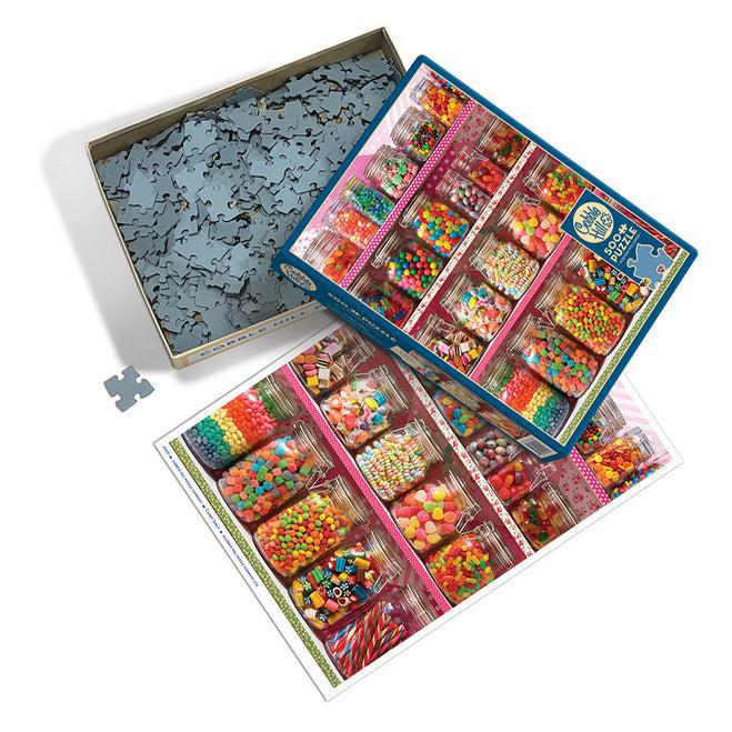 Cobble Hill 500 Piece Puzzle - Candy Shelf