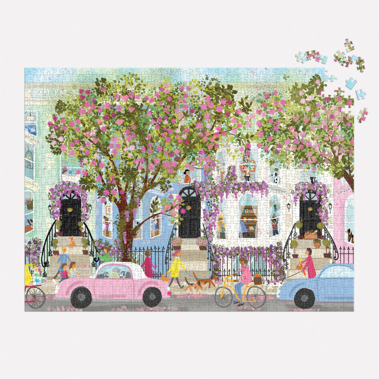 Galison - Joy Laforme Spring Terrace 1000 Piece Puzzle