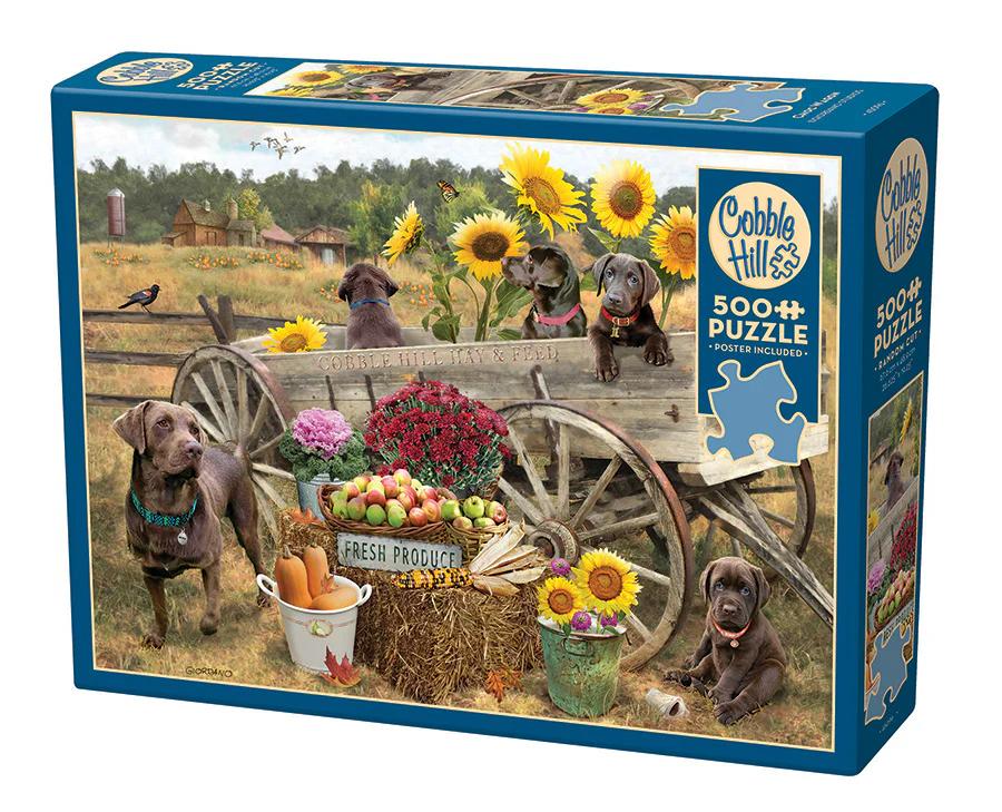 Cobble HIll CHOC WAGON 500 Piece Puzzle