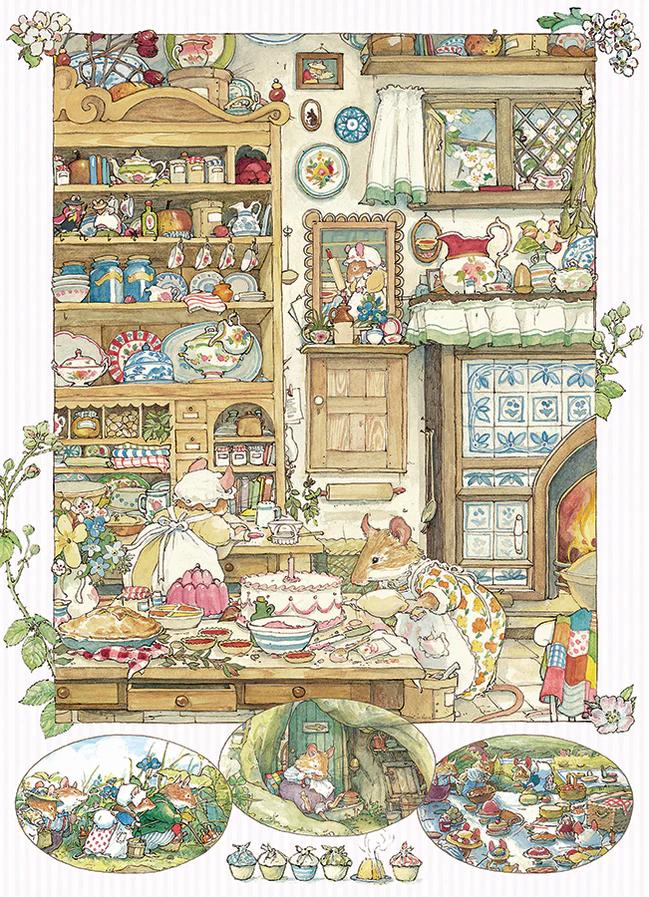 Cobble Hill Brambly Hedge Picnic Preparations | 500 Piece