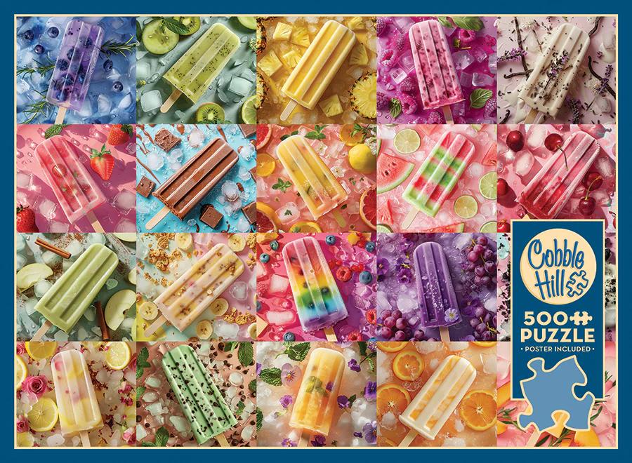 Cobble Hill Ice Lollies 500 Piece Puzzle