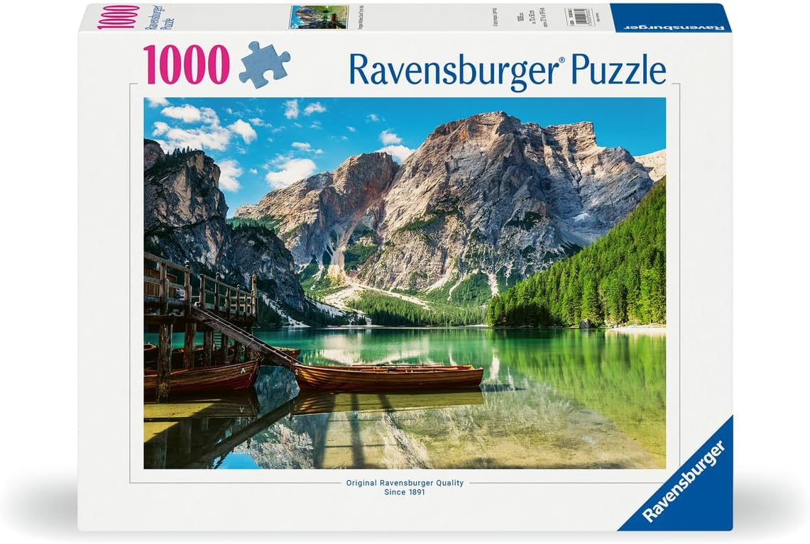 Ravensburger Pragser Wildsee, South Tyrol, Italy 1000 Pc Puzzle