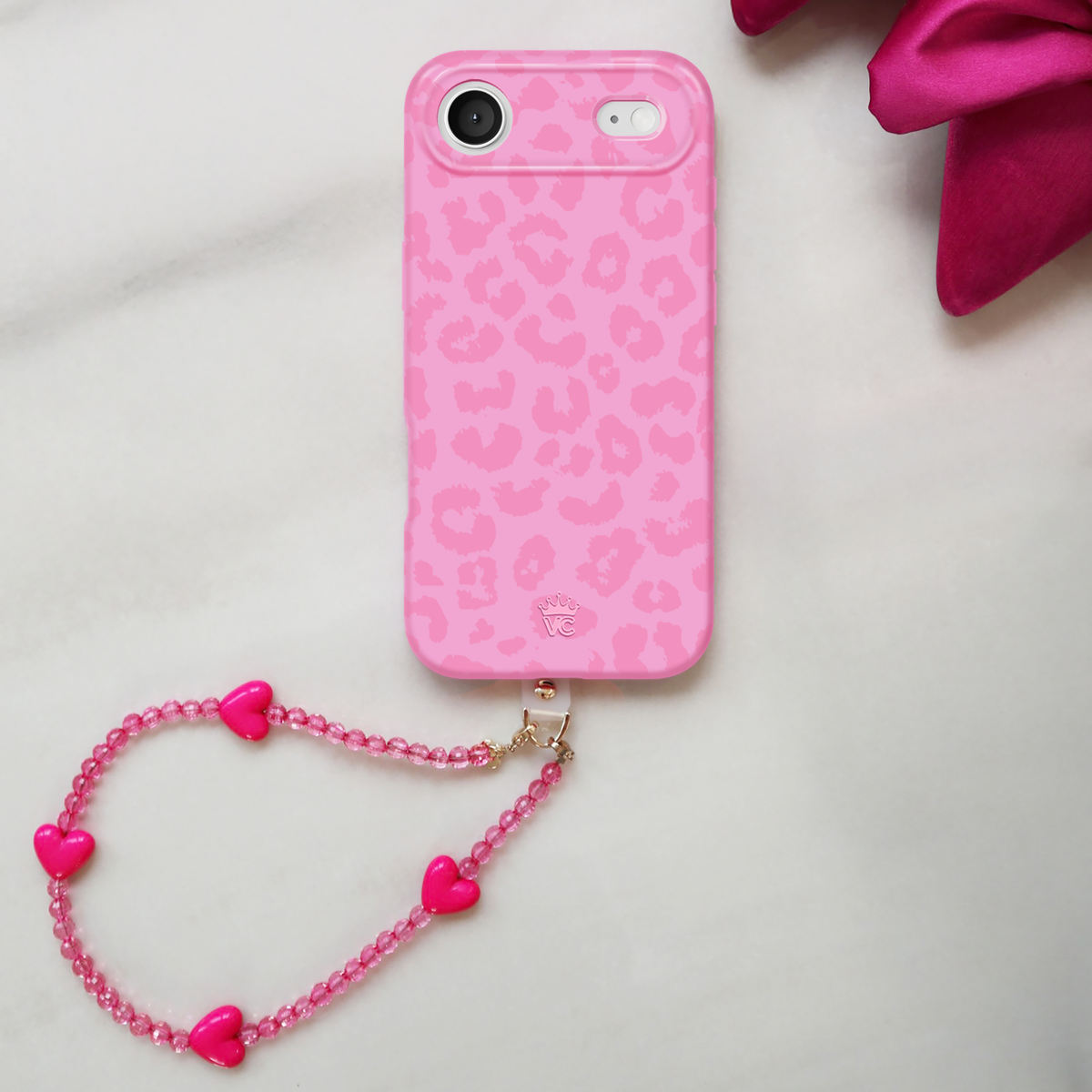 VELVET CAVIAR - IPhone Air MagSafe Case - Hot Pink Leopard