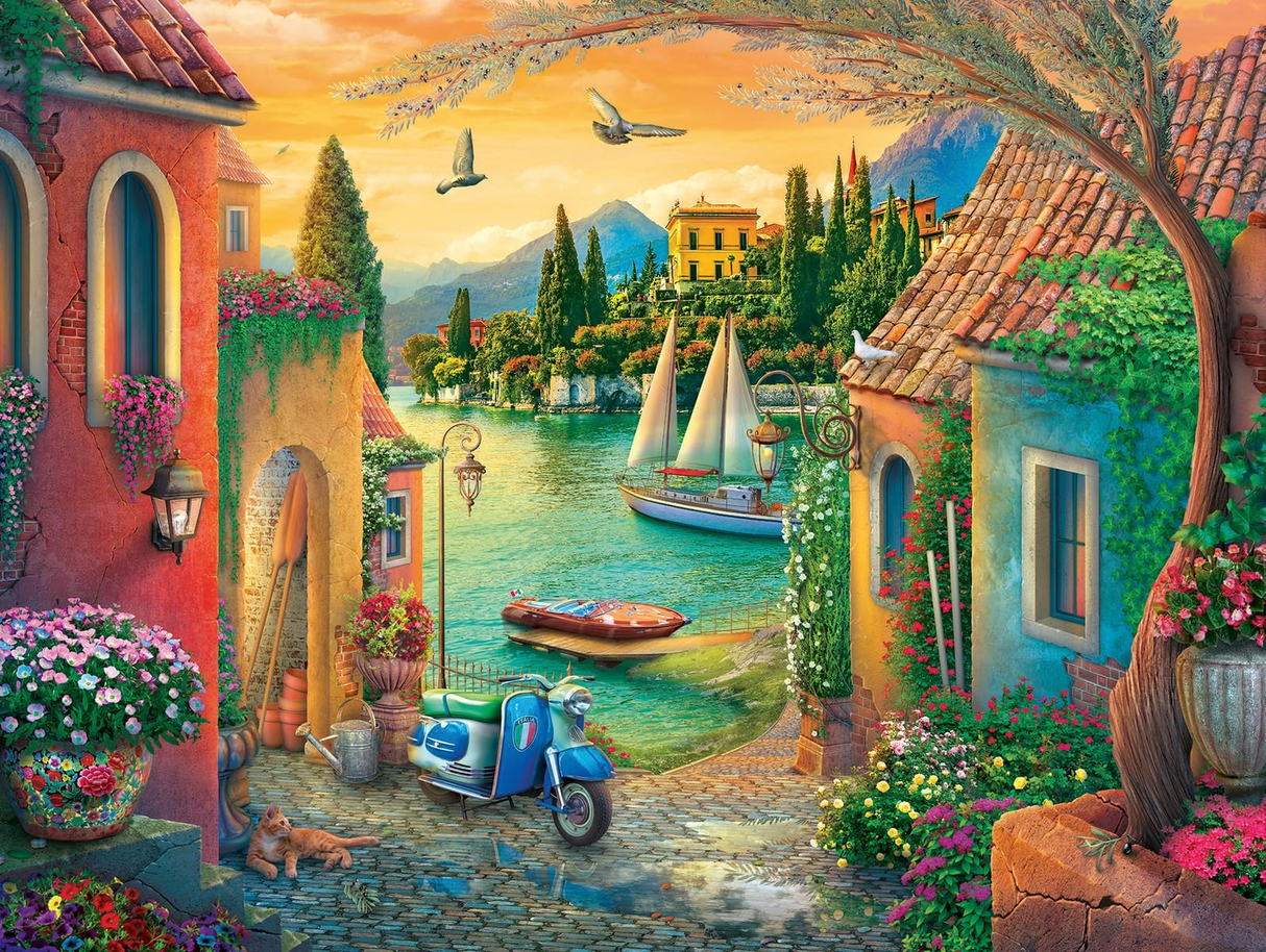 Ravensburger European Villa Views 750 Piece Large Format Puzzle