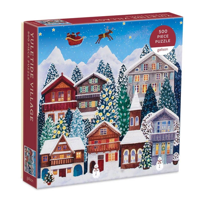 Galison - Yuletide Village 500 Piece Puzzle