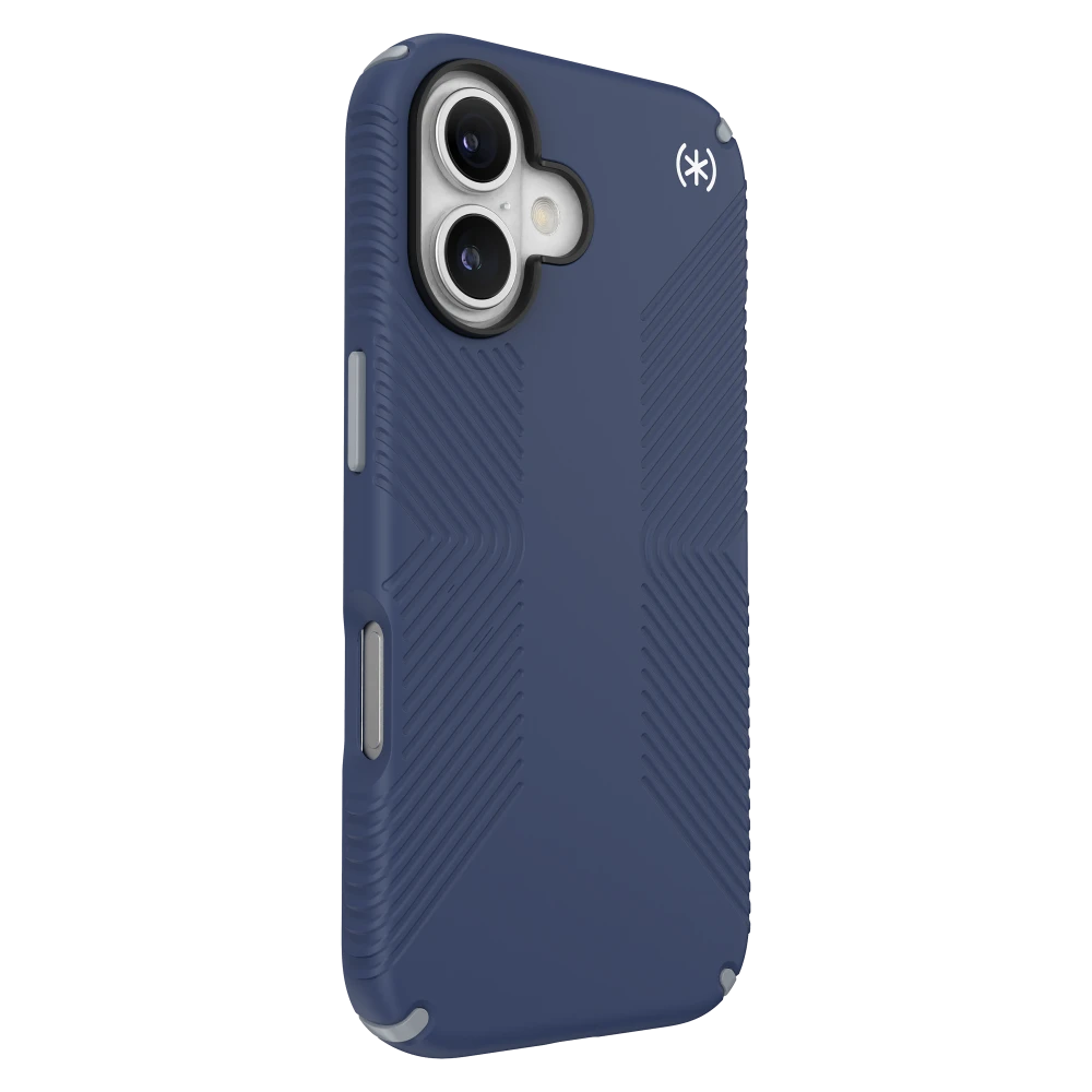 Speck - Presidio2 Grip MagSafe Case with for Apple iPhone 16 - Coastal Blue