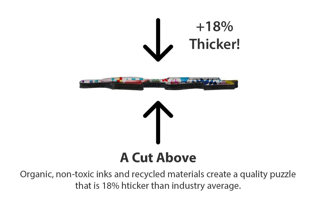 Springbok 500 Piece Jigsaw Puzzle Crazy Quilts