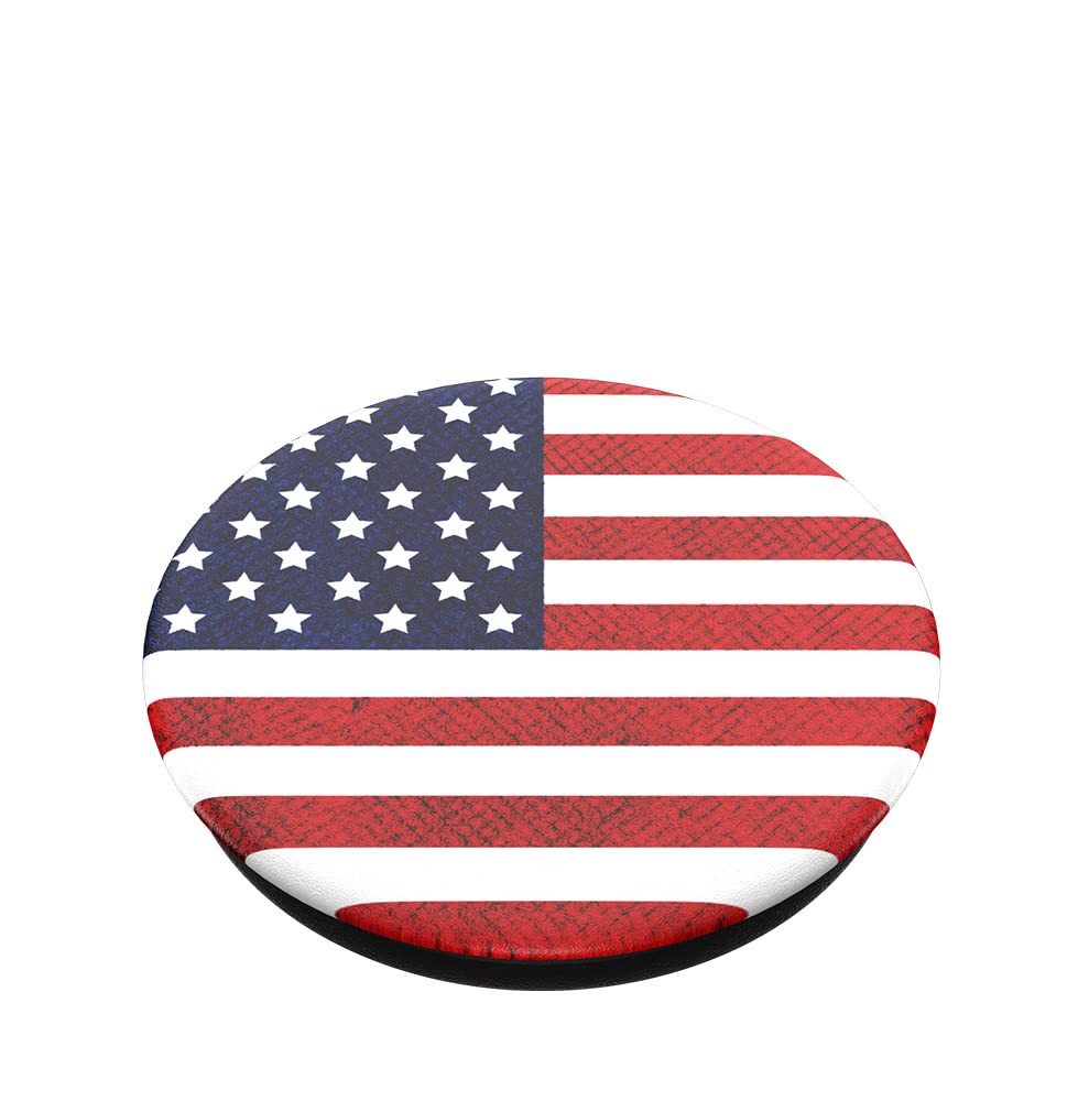 PopSockets Phone Grip with Expanding Kickstand, USA PopGrip - American Flag