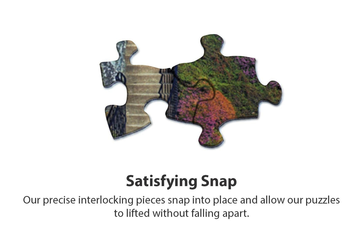 Springbok 500 Piece Jigsaw Puzzle Garden Stairway