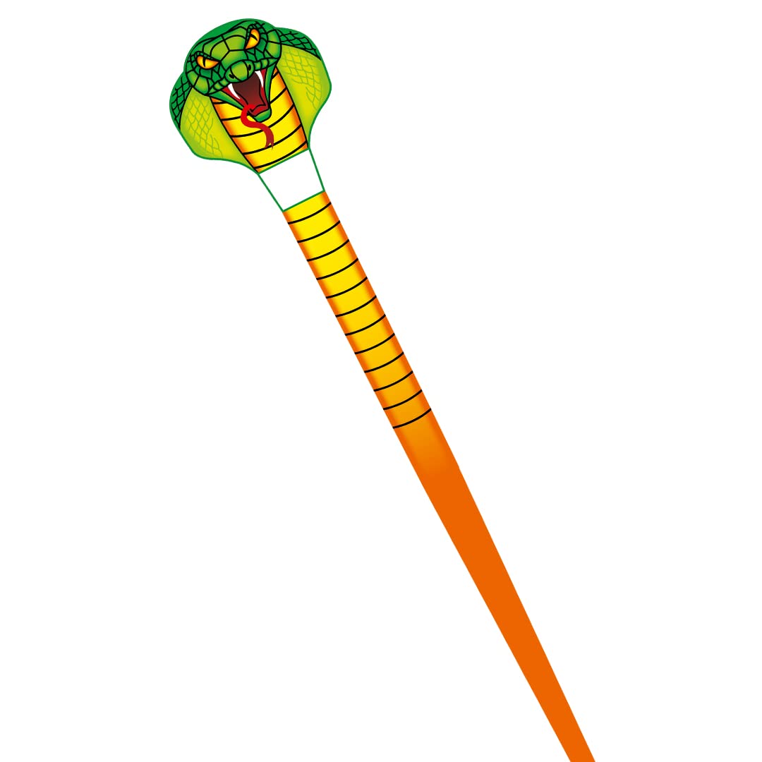 HQ Kites and Designs Emerald Cobra Kite Active Play for Ages 5 to 12