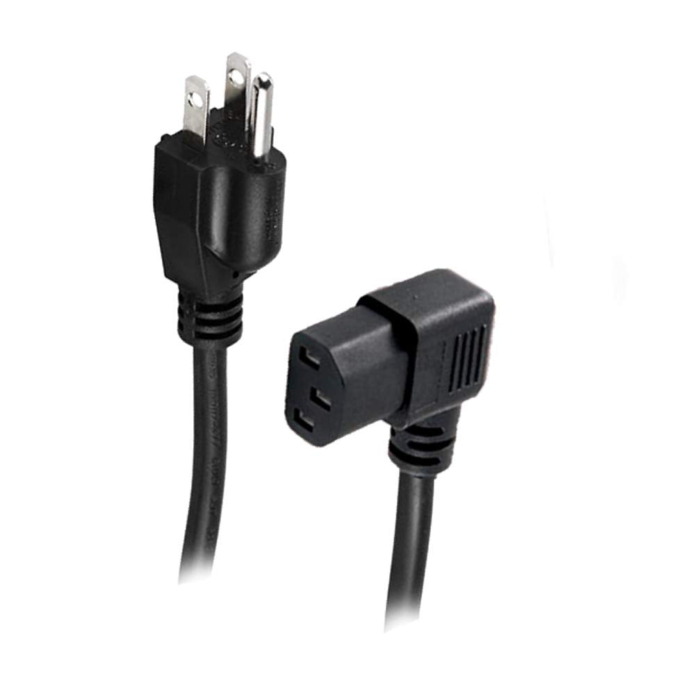 RIGHT ANGLE POWER CORD - 1 METER