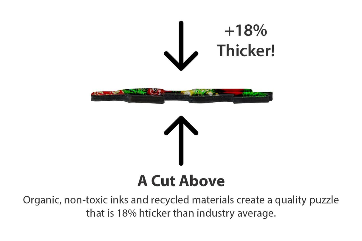 Springbok 500 Piece Round Jigsaw Puzzle Holiday Wreath