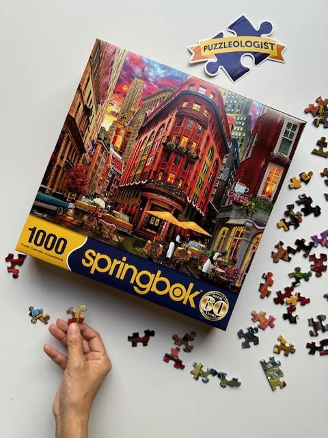 Springbok 1000 Piece Jigsaw Puzzle Nyc Street