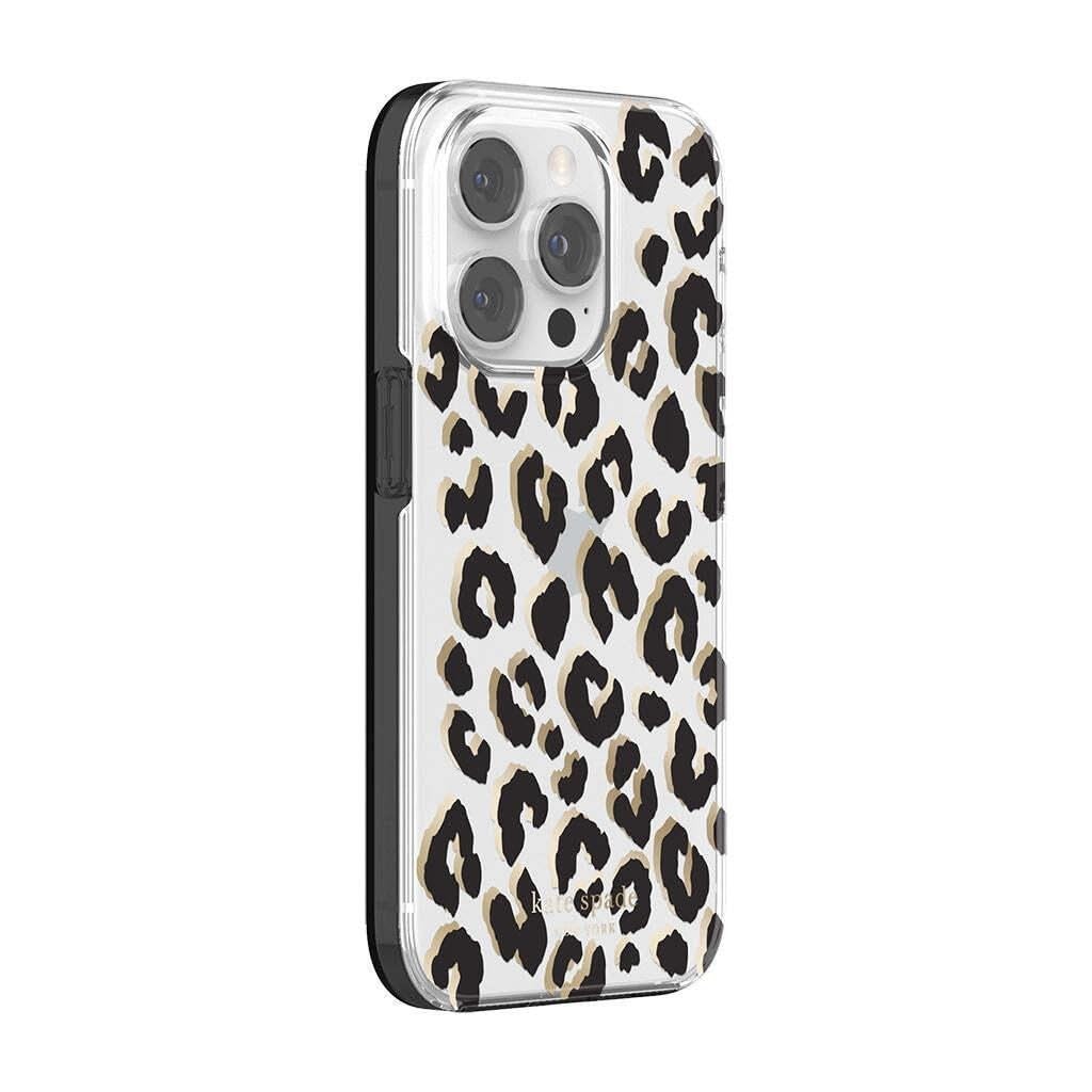 Kate spade new york Protective HS Case (Suits iPhone 14 Pro) - City Leopard