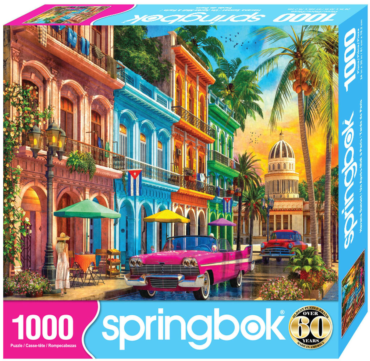 Springbok Havana Sunset 1000 Piece Jigsaw Puzzle