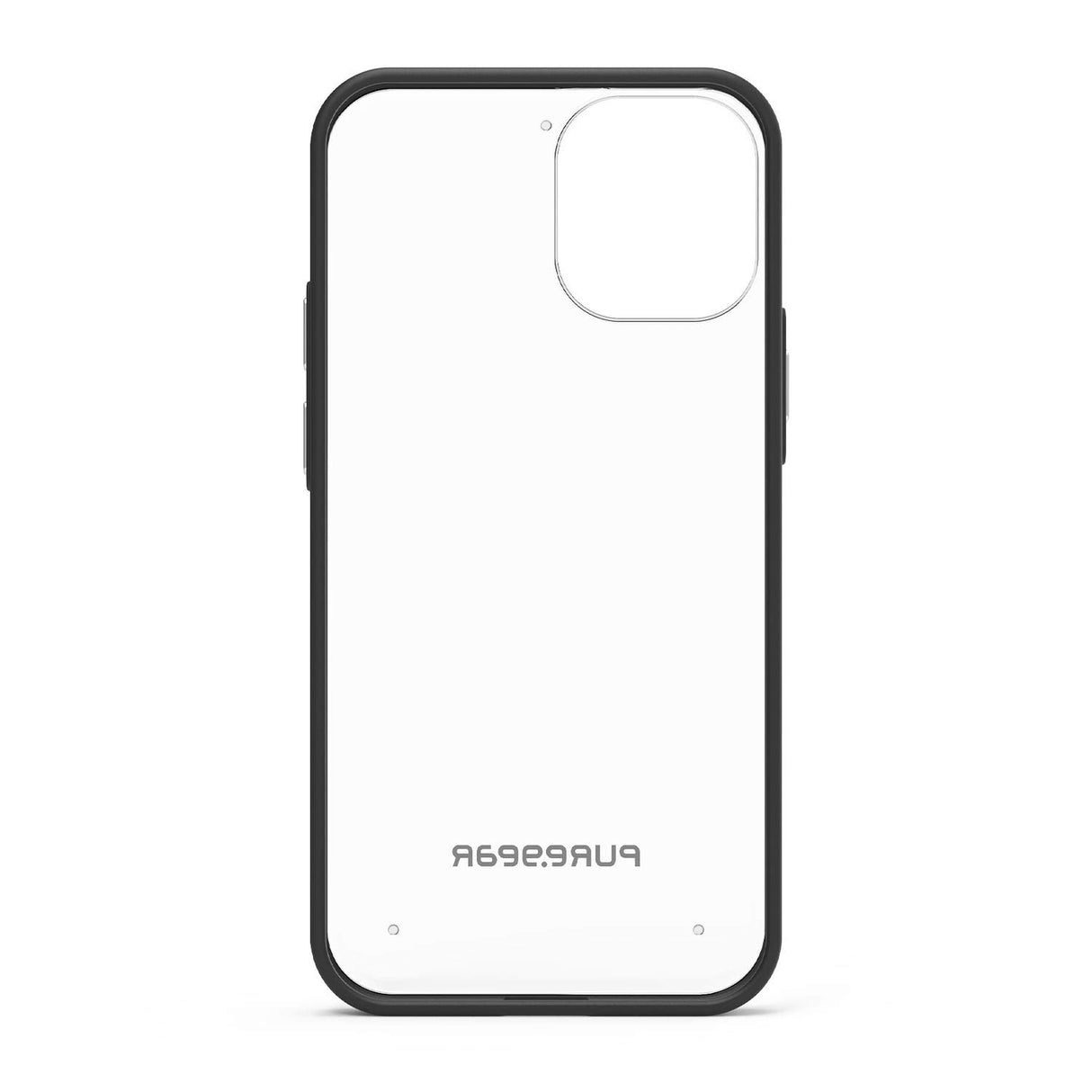 PUREGEAR SLIM SHELL CASE FOR IPHONE 12 MINI - CLEAR/BLACK