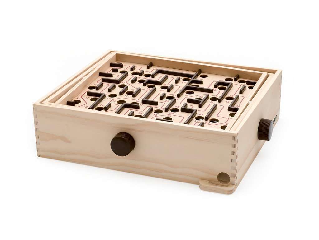 BRIO 34000 Labyrinth Game - Classic Mind-Challenging Maze | Enhances Concentration and Coordination | Perfect for Kids Age 6 and Up | Over 3 Million Units Sold