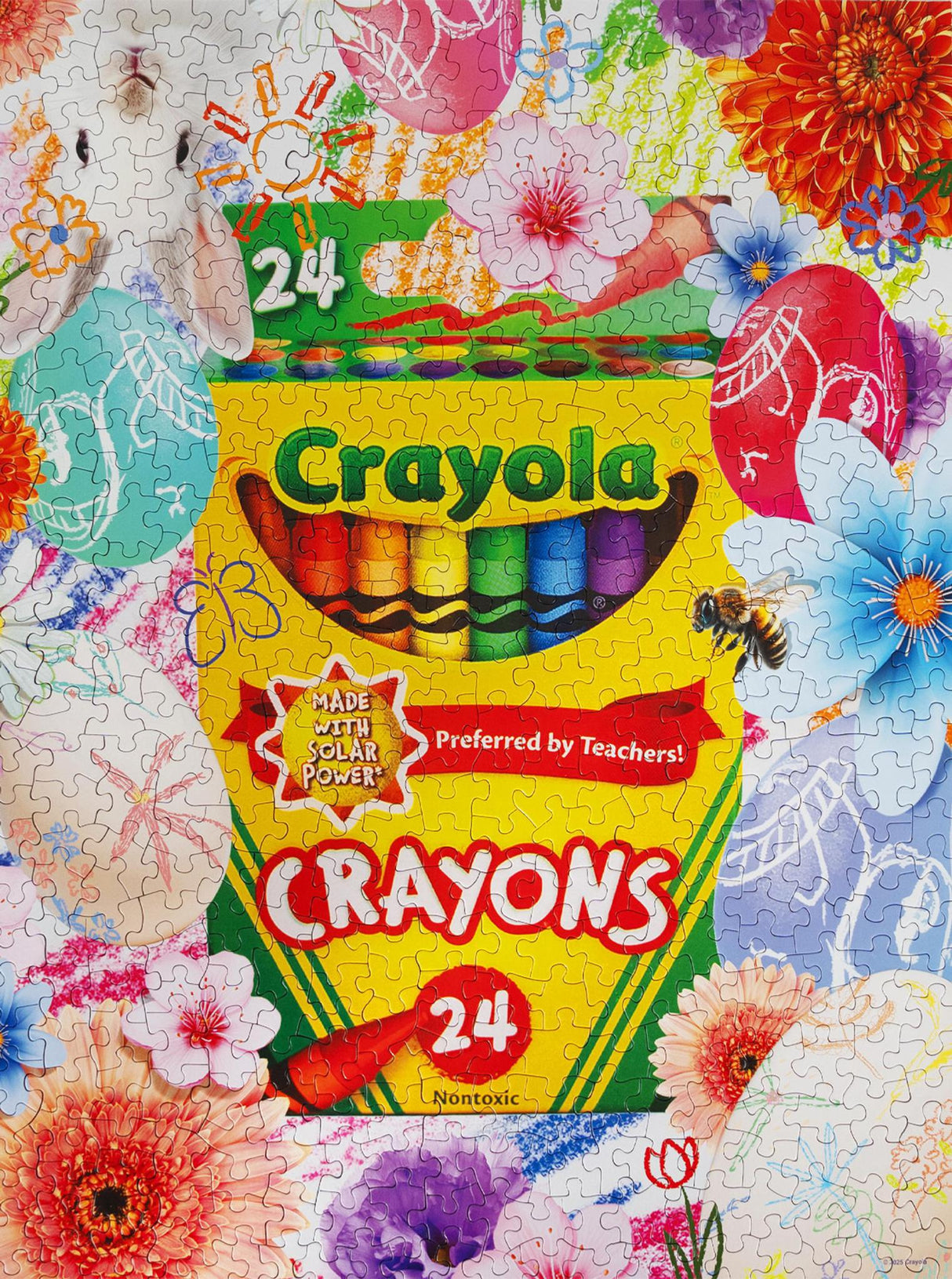 Springbok Crayola Color Me Spring 500 Piece Jigsaw Puzzle