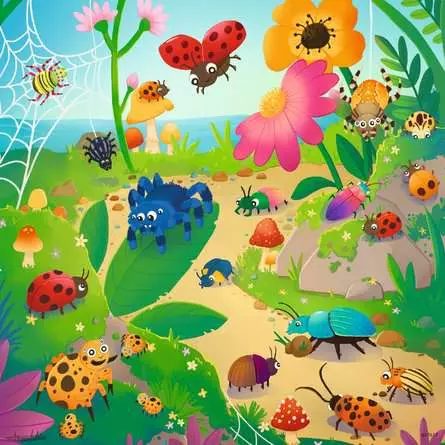 Ravensburger Children’s Jigsaw Puzzle Bugs, Bugs, Bugs - 49 Pieces Puzzle