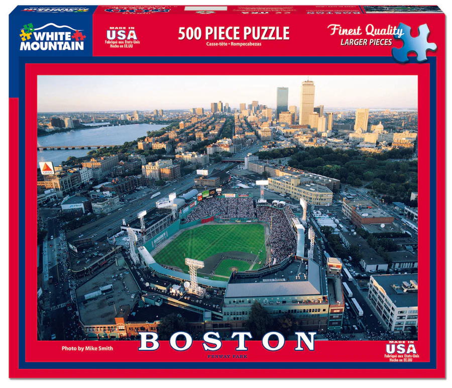 White Mountain Puzzles - Boston - Fenway Park - 500 Piece Jigsaw Puzzle