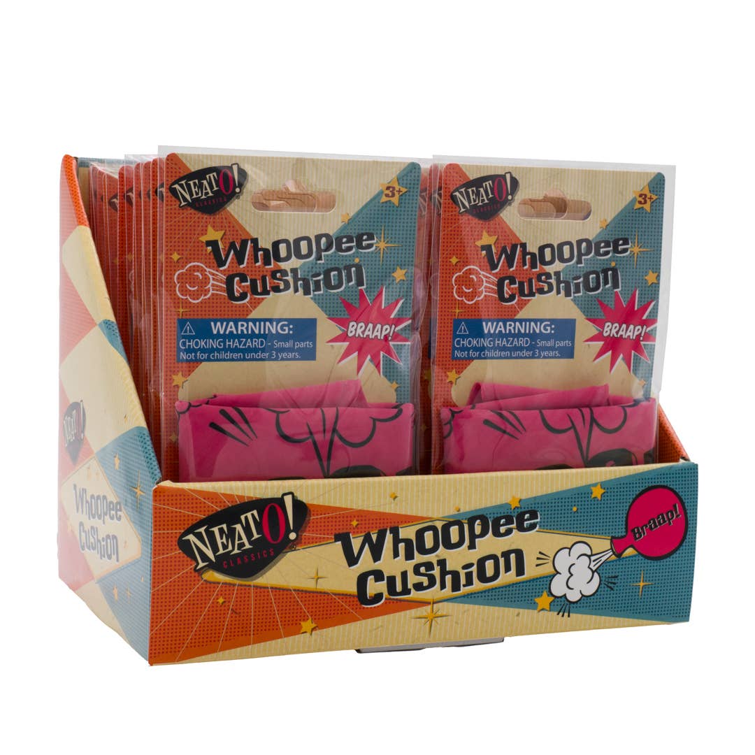 Toysmith - Neato! Whoopee Cushion- Gag gift, Retro Classic, vintage toy