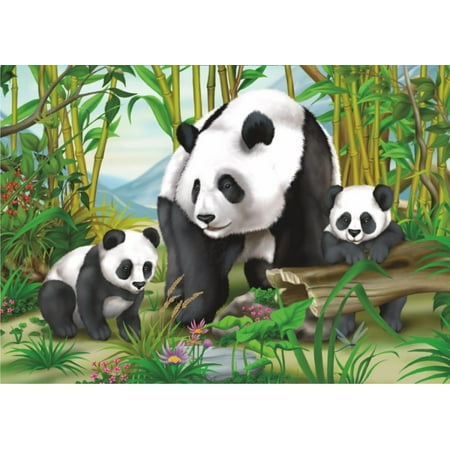 D-Toys Panda 35 Piece Children'S Jigsaw Puzzle