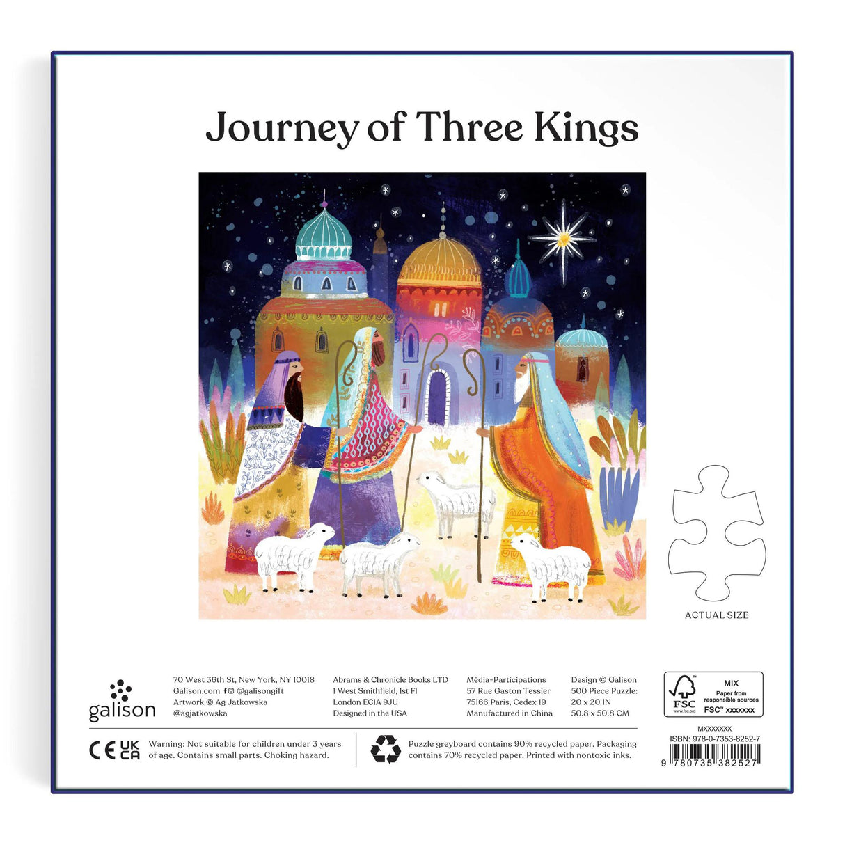 Galison - Journey of Three Kings 500 Piece Puzzle