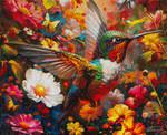 Springbok Hummingbird Dream 1000 Piece Jigsaw Puzzle
