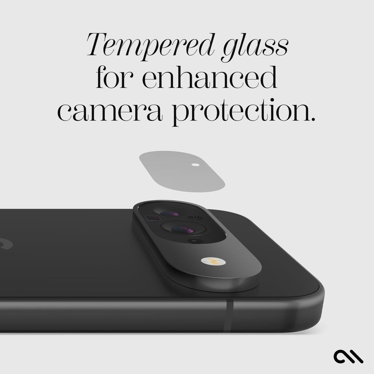 Case-mate - Camera Lens Glass Protector For Google Pixel 9 - Clear