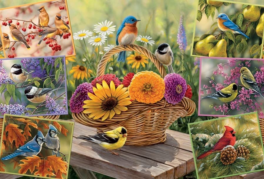 Cobble Hill Rosemary's Birds 2000 Piece Puzzle