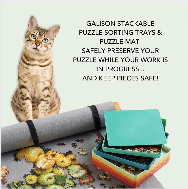 Galison - Puzzle Sorting Tray Set