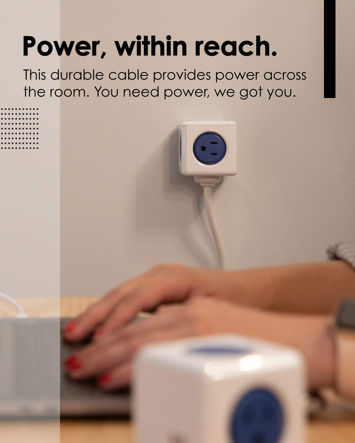 POWERCUBE EXTENDED 5' - BLUE