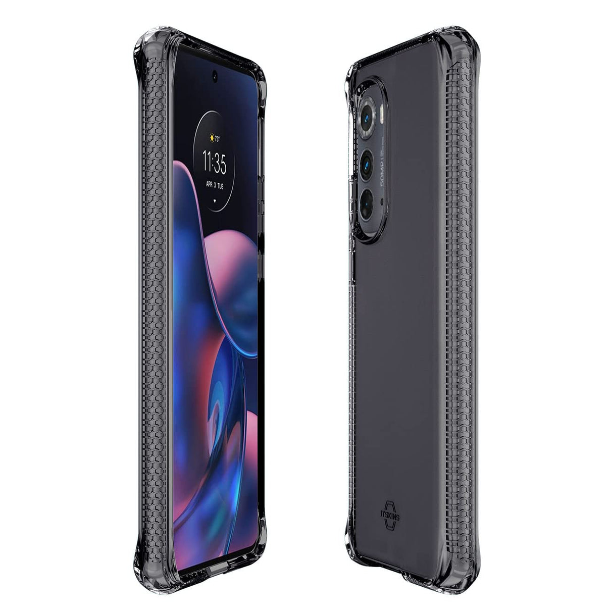 MOTOROLA EDGE (2022) ITSKINS SPECTRUM CLEAR CASE - SMOKE