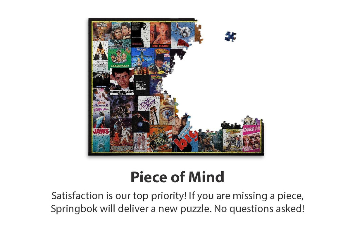 Springbok Going To The Movies 1000 Piece Jigsaw Puzzle