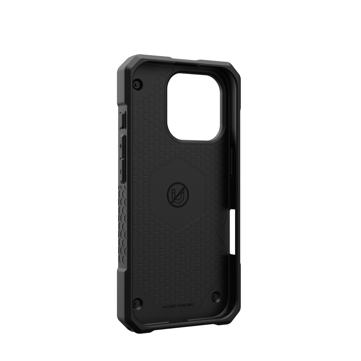 URBAN ARMOR GEAR Monarch Case Compatible with Apple iPhone 16 Pro Case (Wireless Charging Compatible, 5-Layer Military Standard Protection, Raised Edge) Carbon Fibre