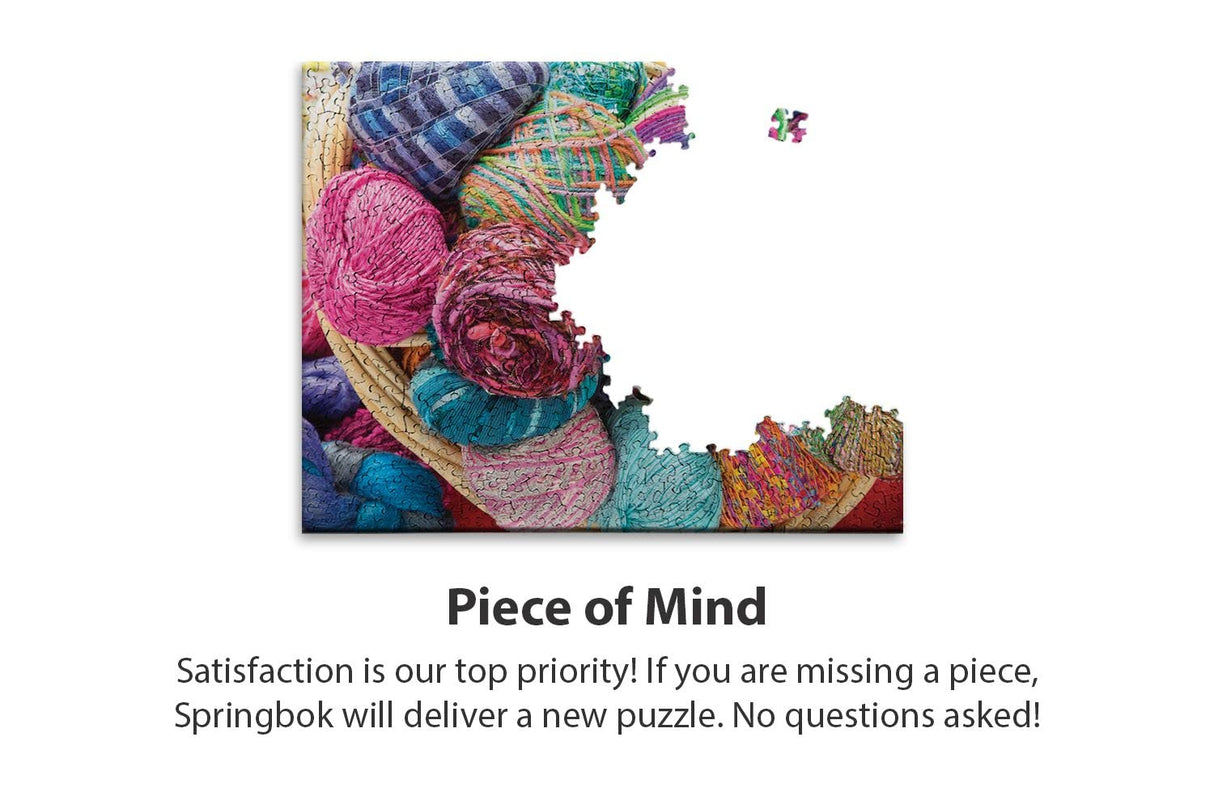 Springbok 1000 Piece Jigsaw Puzzle Knit Fit