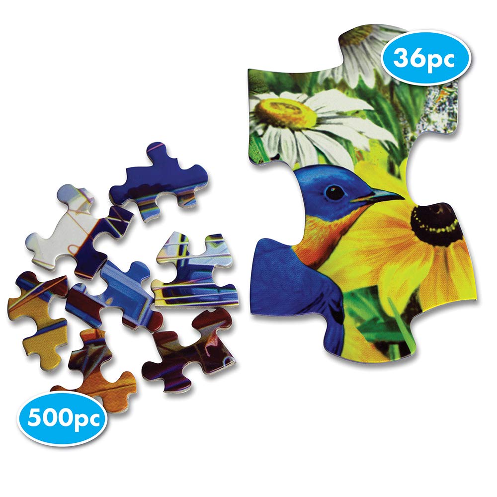 Springbok 36 Piece Jigsaw Puzzle Blue Birds