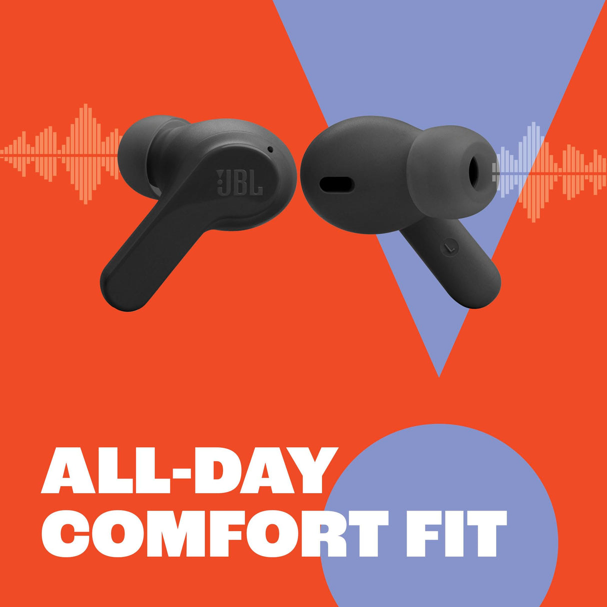 Jbl - Vibe Beam True Wireless Earbuds - Black