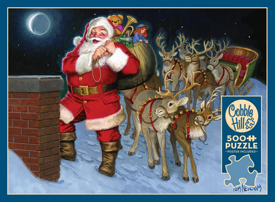 Cobble Hill Up on The Rooftop 500 Piece Puzzle