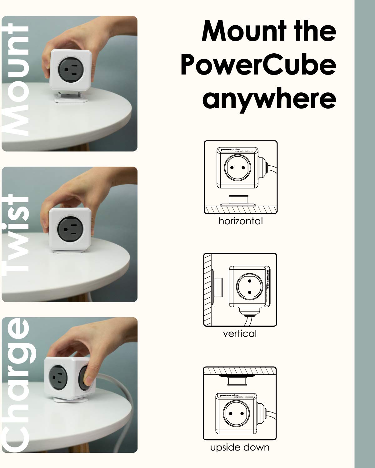 POWERCUBE EXTENDED 5' - BLUE